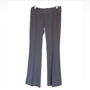 Banana Republic Martin fit gray and white pinstripe trousers Size 6